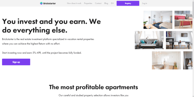 Brickstarter is a real estate crowdfunding platform launched in 2019, that allows investors to invest in properties located in Spain Brickstarter offers investors the opportunity to invest in a range of real estate projects, including residential properties, commercial properties, and development projects.
