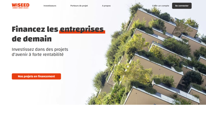 WiSeed is a leading French business fundraising website with a focus on socially and environmentally responsible investments. 